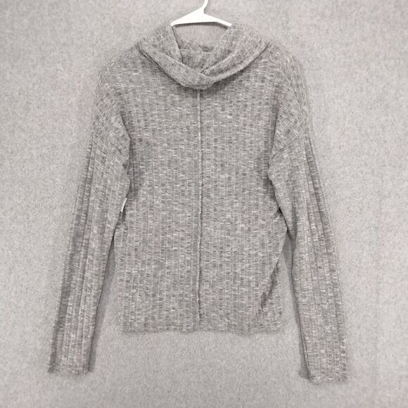 NWT BP Nordstrom Sweater Size XS Gray Cowl Neck Long Sleeve Lightweight - Picture 8 of 11